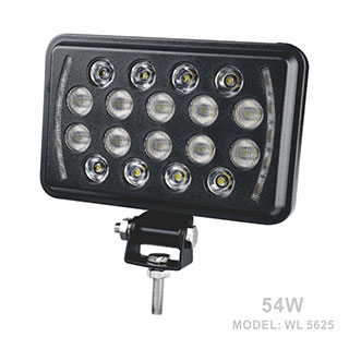WL5625 54 Watts LED Work Lamp,led jeep off road lights